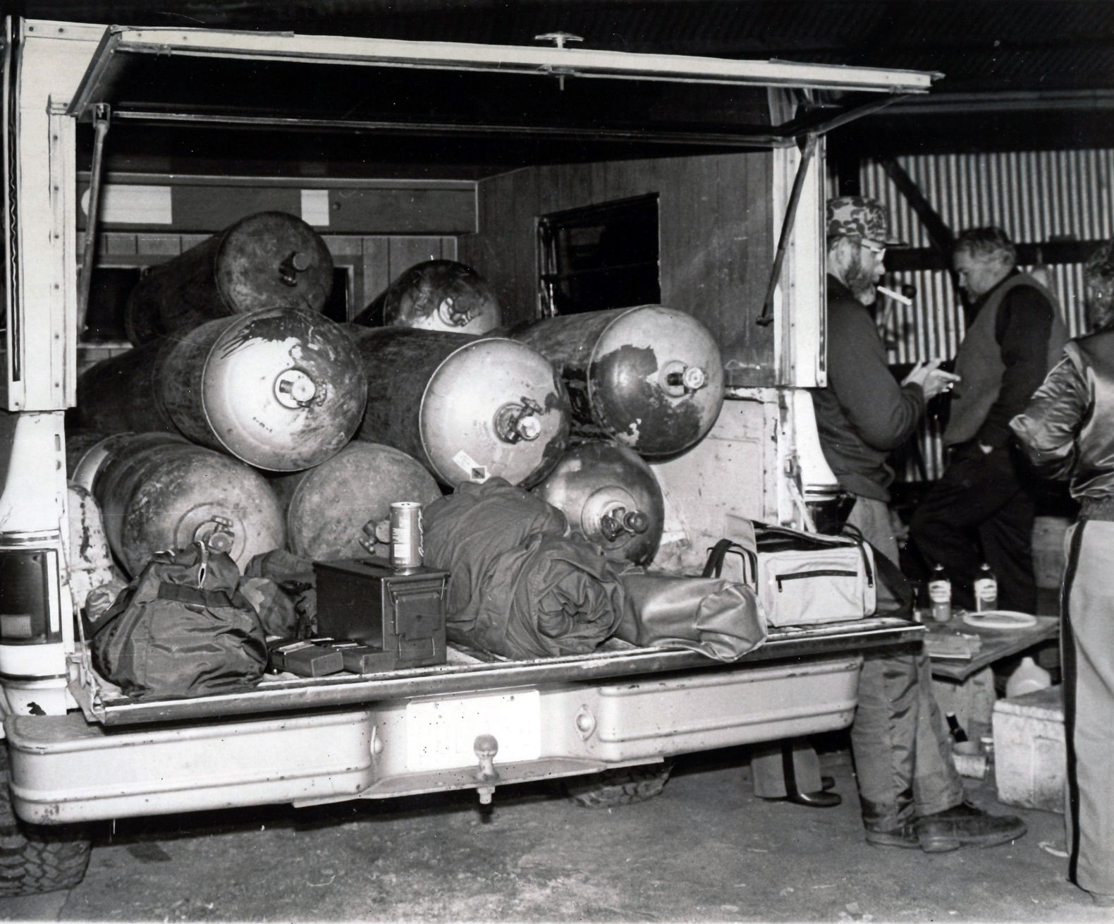 Propane gas tanks